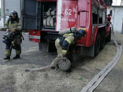 Учения на Карталинском элеваторе