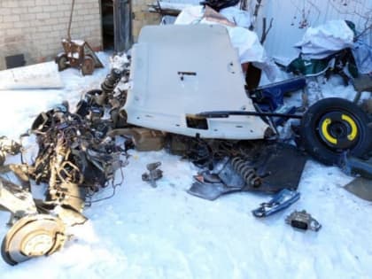 В Челябинске воры угнали Volkswagen Tiguan и разобрали его на части