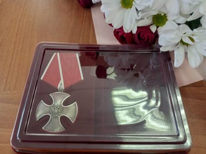 Семье военнослужащего из Верхнего Уфалея, погибшего при исполнении воинского долга, вручили Орден Мужества