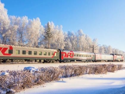 Дополнительные поезда в новогодние праздники на ЮУЖД