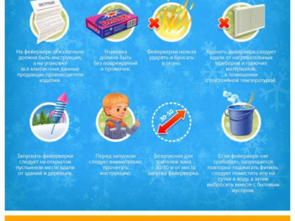 Праздничный фейерверк без печальных последствий