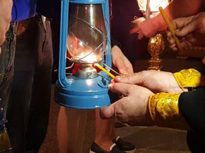 Вифлеемский огонь доставили в Челябинск