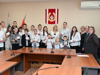 Вручение знаков ГТО