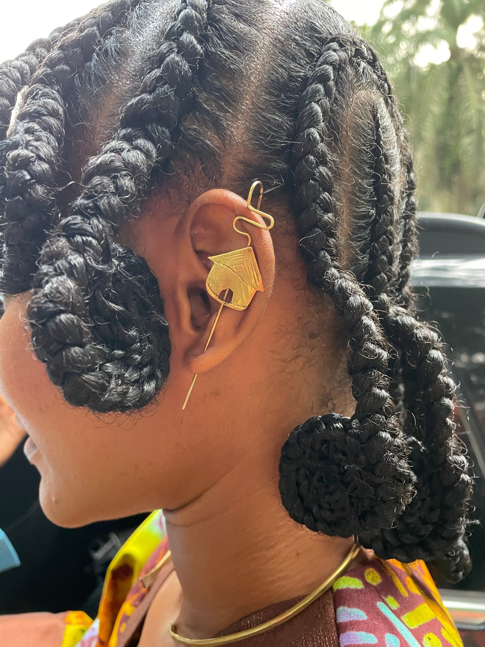 Kibanda Ear Pin view 2
