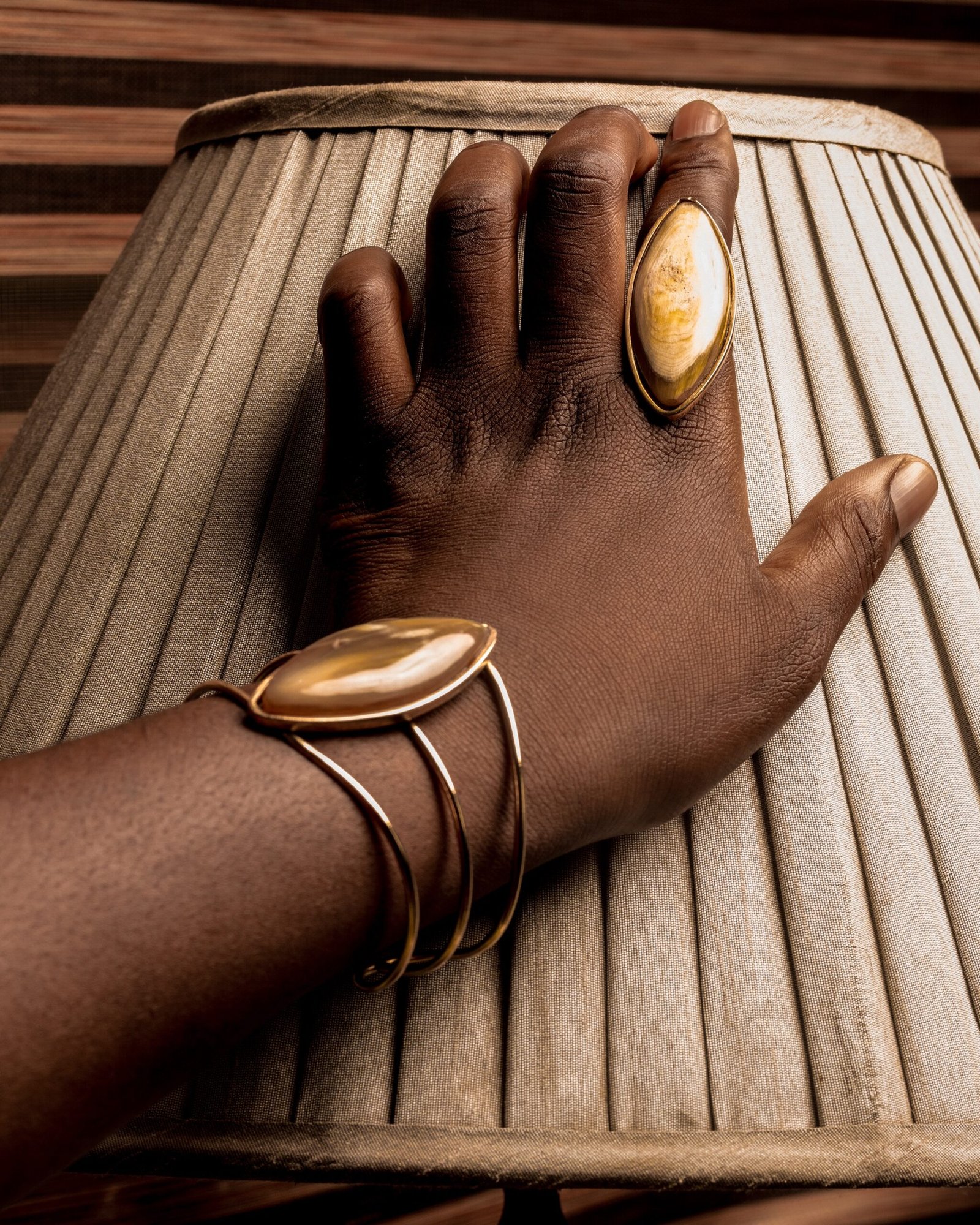 Ananse Combo ( Bracelet and Rings ) view 2