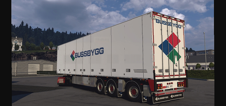 МОД Bussbygg trailer v1.0 ДЛЯ EURO TRUCK SIMULATOR 2