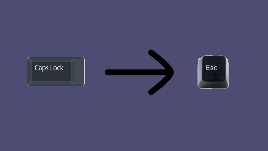 Remap Caps Lock to ESC