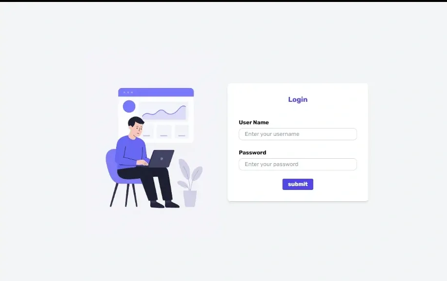 Dashboard (CURD) Preview