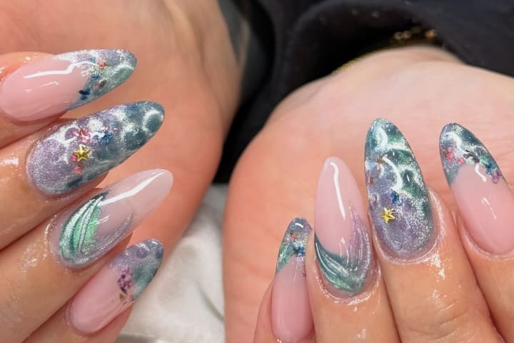 Nail design thumbnail for Instagram post DXdAsrdD2dP