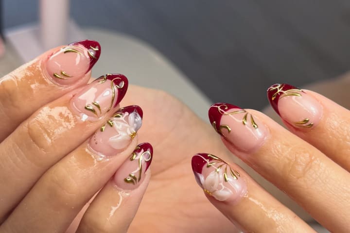 Nail design thumbnail for Instagram post DchMUjHj9Qe