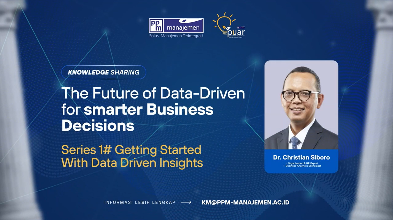 Series 1# Getting Started With Data Driven Insights