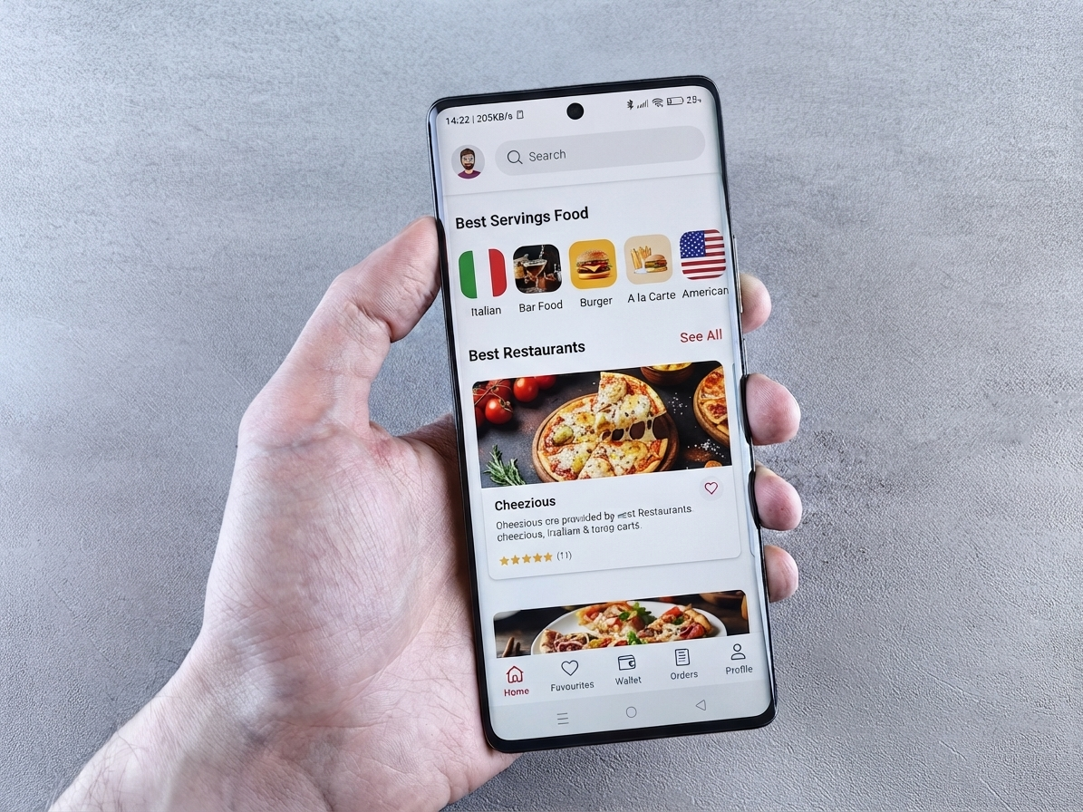 Food Click case study preview