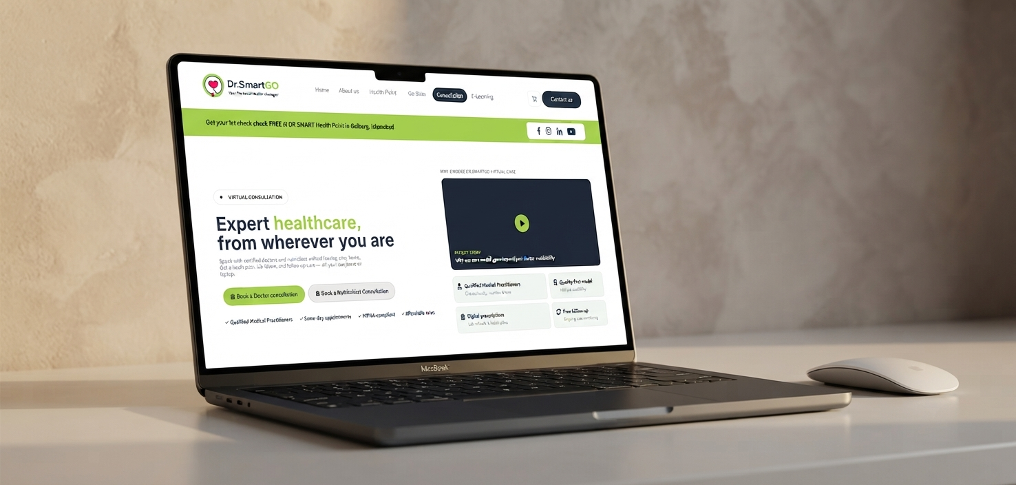 Dr Smart Booking preview