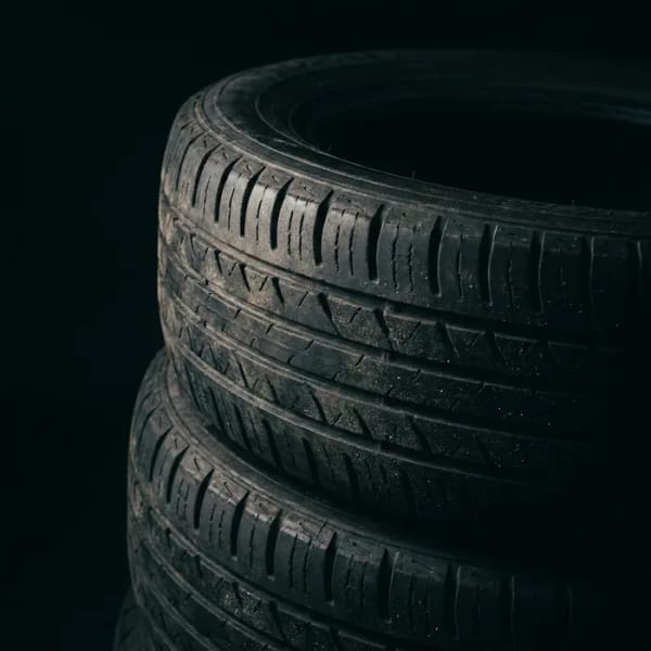Styrene-butadiene, the rubber in car tires