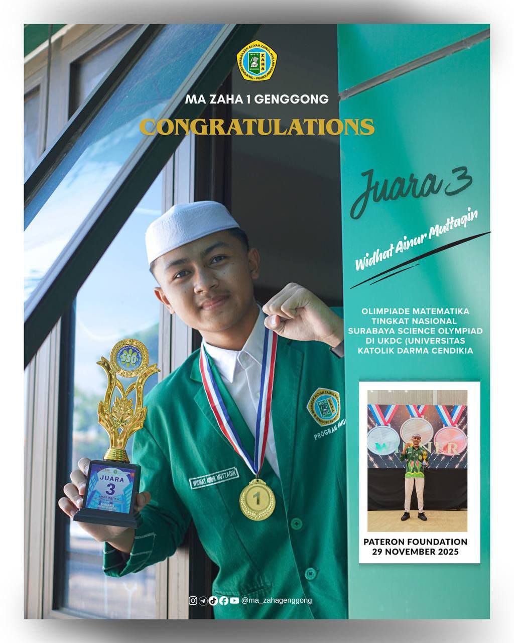 Widhat Ainur Muttaqin (XI IPA 4)