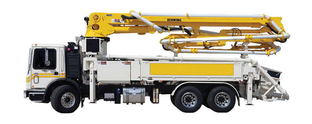 31 Meter ZZ 5 Section boom pump