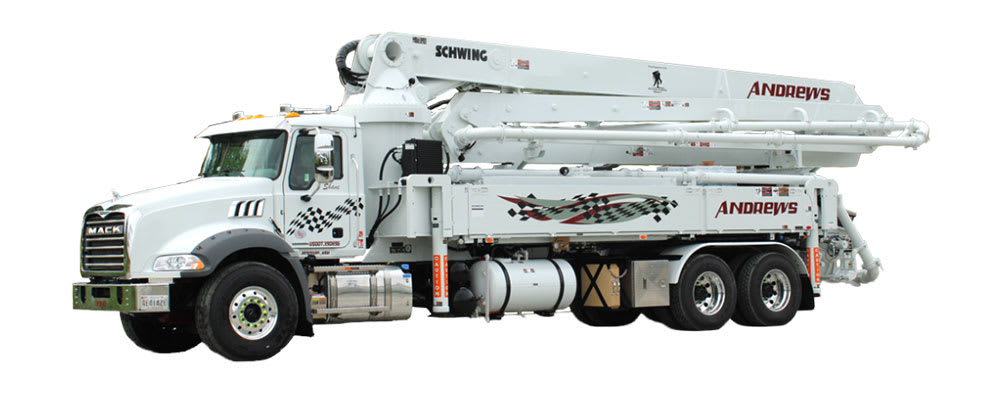 39 meter boom pump