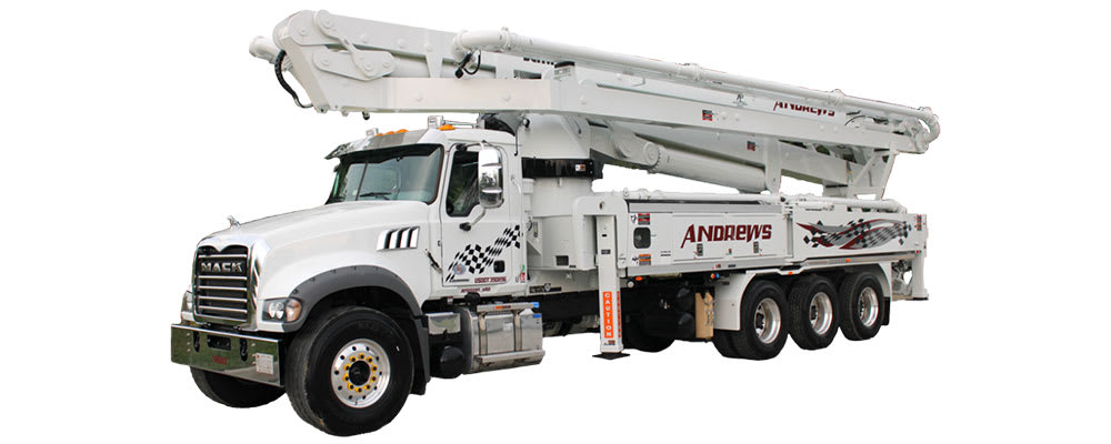 46 meter boom pump