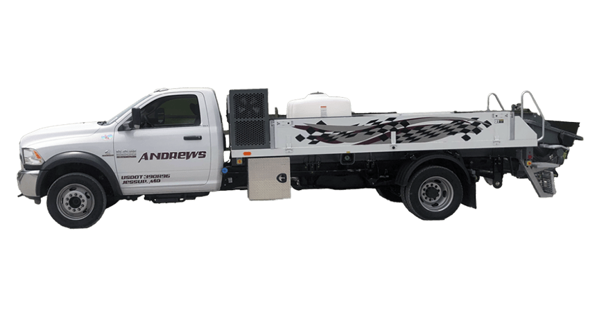 SPTO 1000 FORD F600 Truck mounted concrete pump