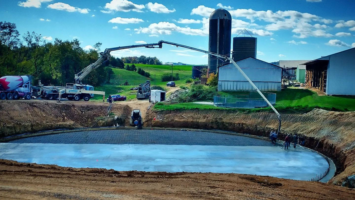 concrete boom pump reach