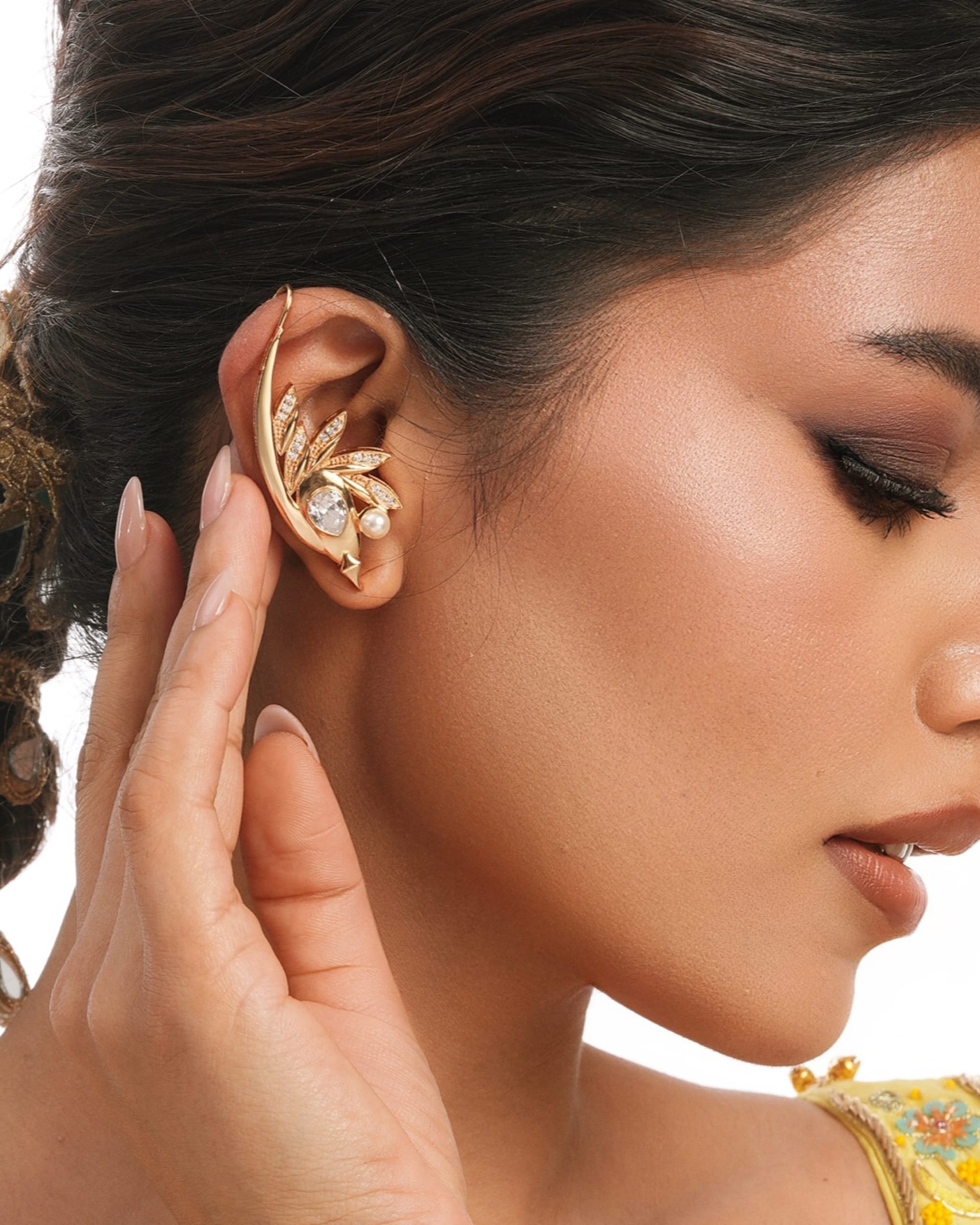 Sutra lotus Earrings