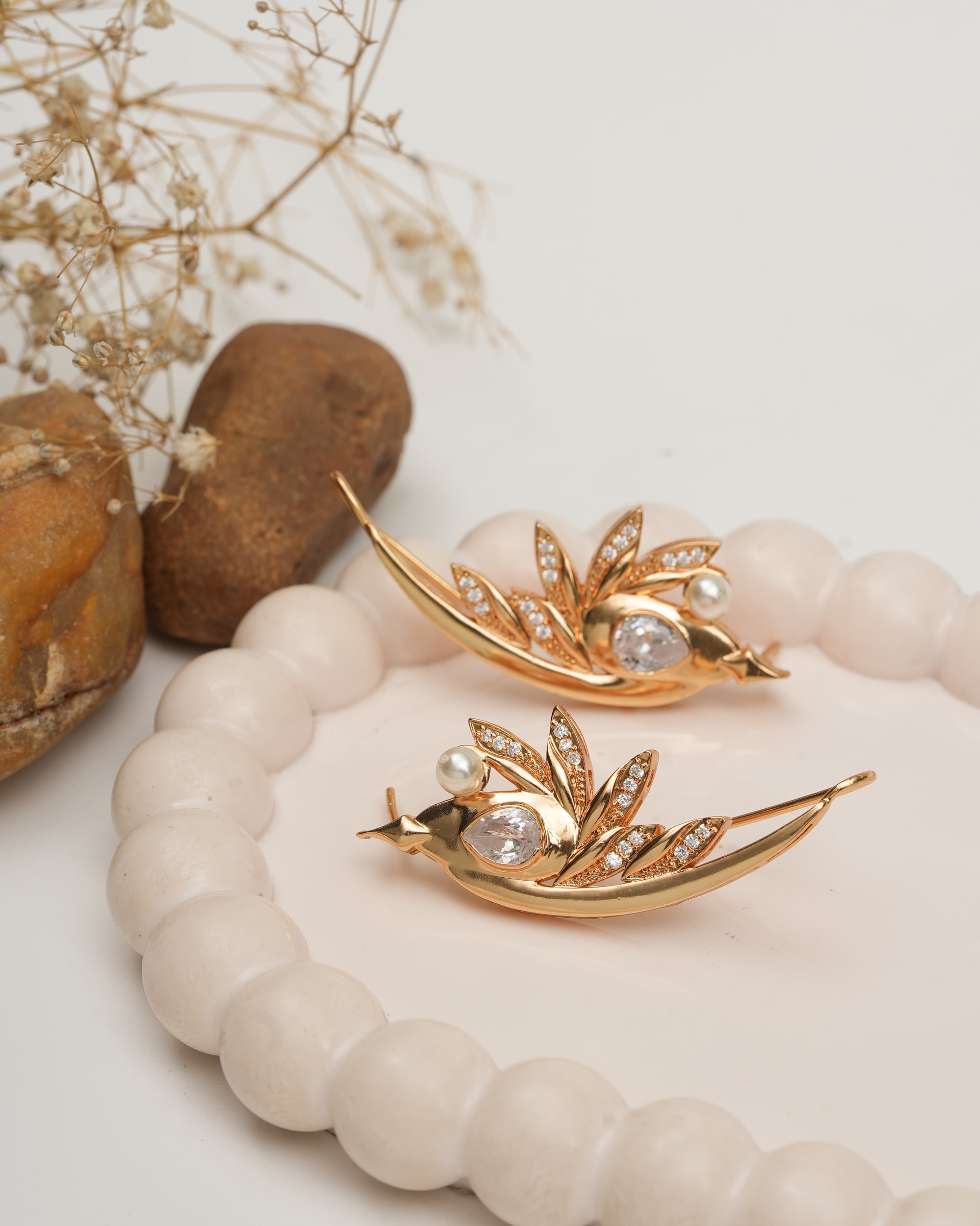 Sutra lotus Earrings