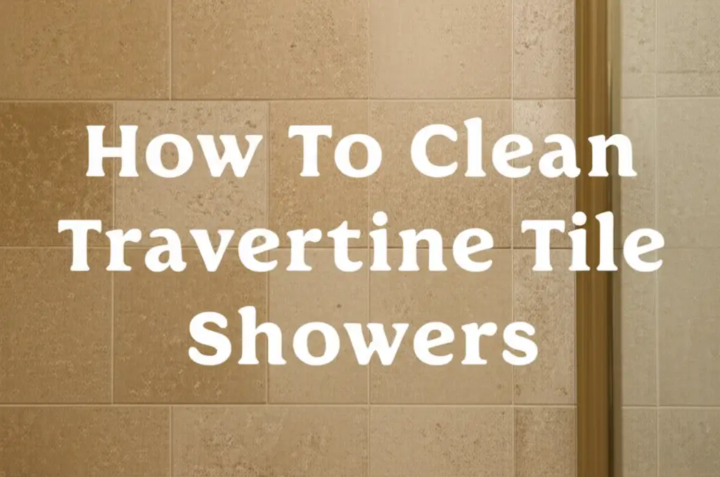 How To Clean Travertine Tile Showers