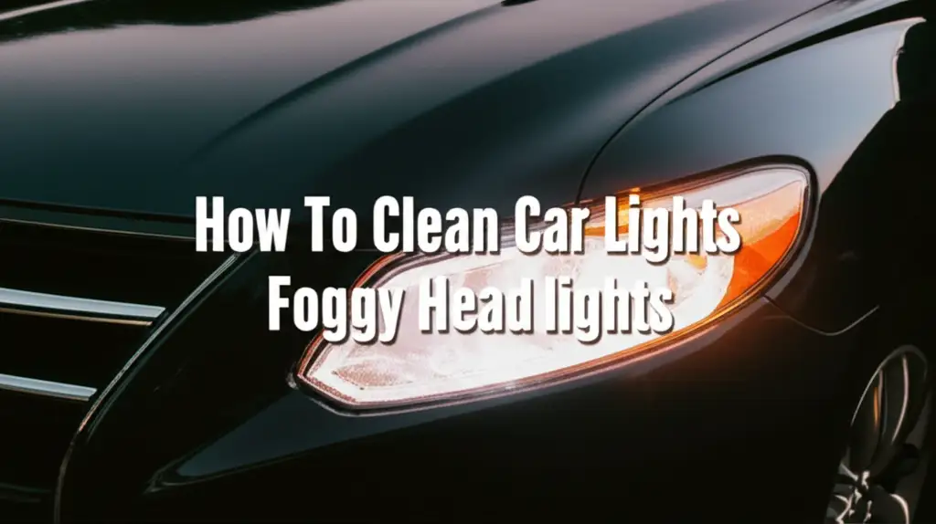 Learn how to clean car lights foggy headlights yourself. Restore clarity and improve visibility for safer driving with simple methods.