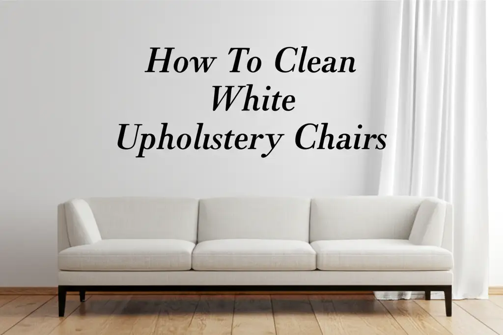Learn how to effectively clean white upholstery chairs. Discover expert tips for stain removal, deep cleaning, and maintaining pristine white fabric chairs with DIY methods.