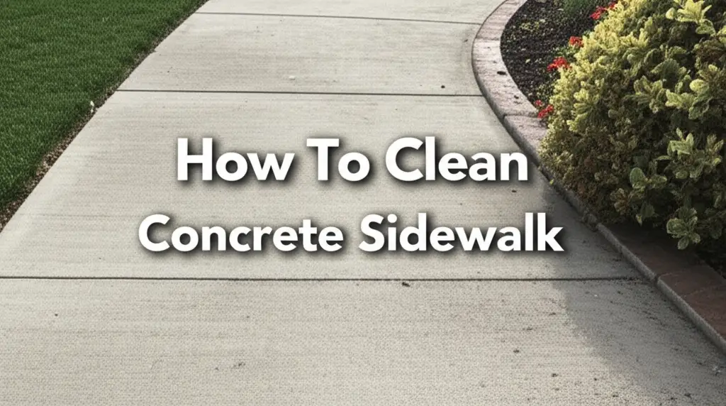 Learn how to clean concrete sidewalk effectively. Discover easy steps, essential tools, and methods for removing tough stains to keep your pathways pristine.
