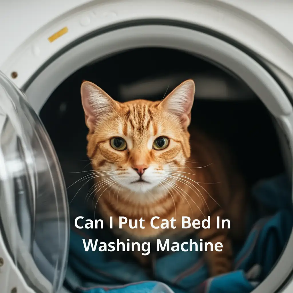 Can I Put Cat Bed In Washing Machine