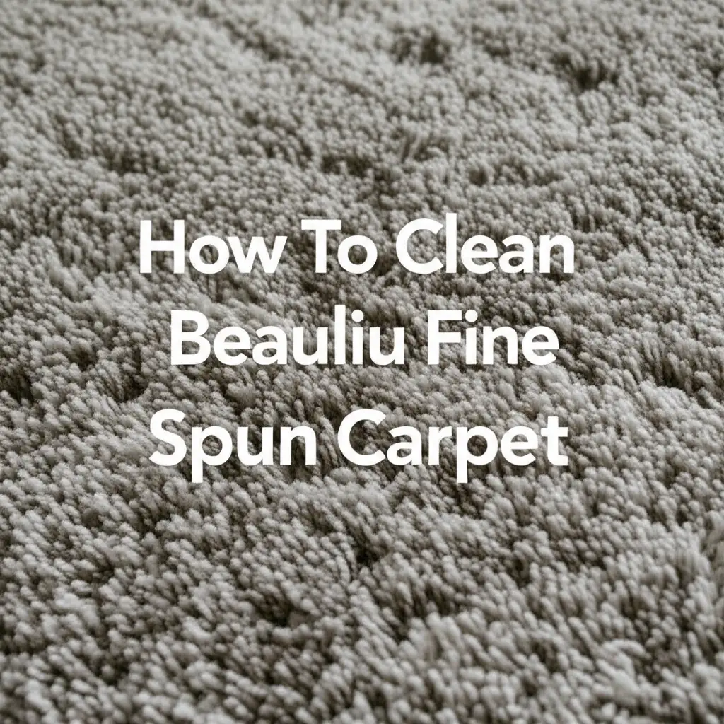 Learn how to clean Beaulieu Fine Spun Carpet safely. Discover gentle methods, products, and tips for delicate carpet care and stain removal.