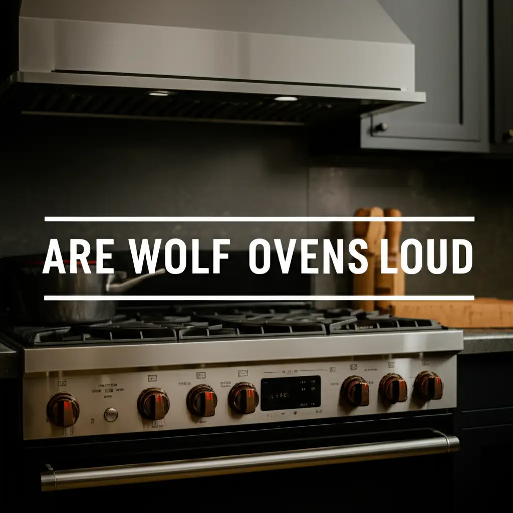 Are Wolf Ovens Loud