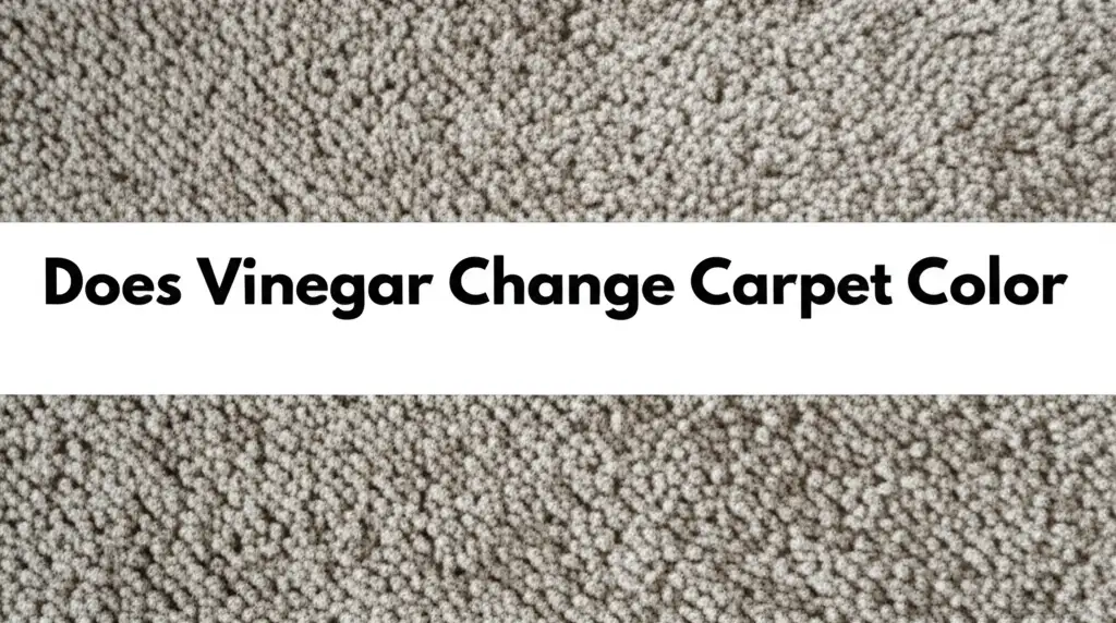 Discover if vinegar changes carpet color and learn safe cleaning methods. Get expert tips for effective carpet stain removal.