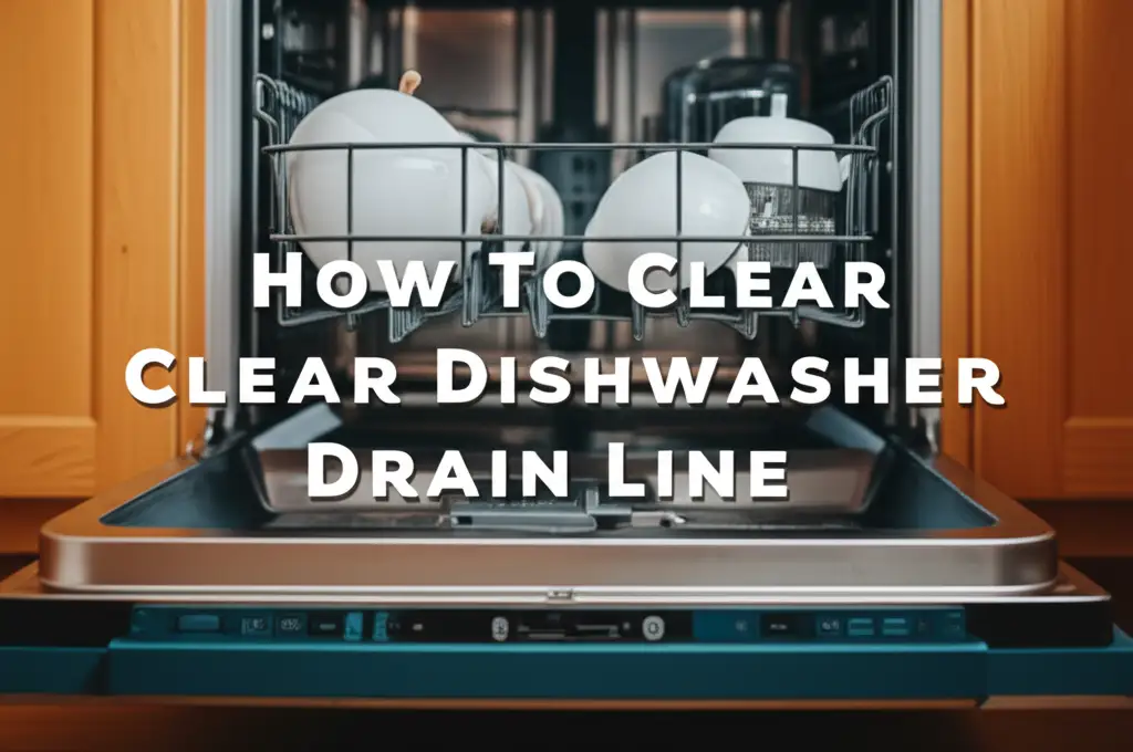 How To Clear Dishwasher Drain Line