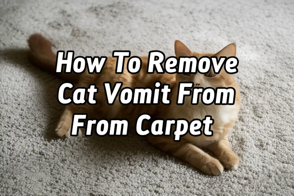 Discover how to remove cat vomit from carpet effectively. Learn quick steps, common remedies, and odor removal tips for a fresh, clean home.