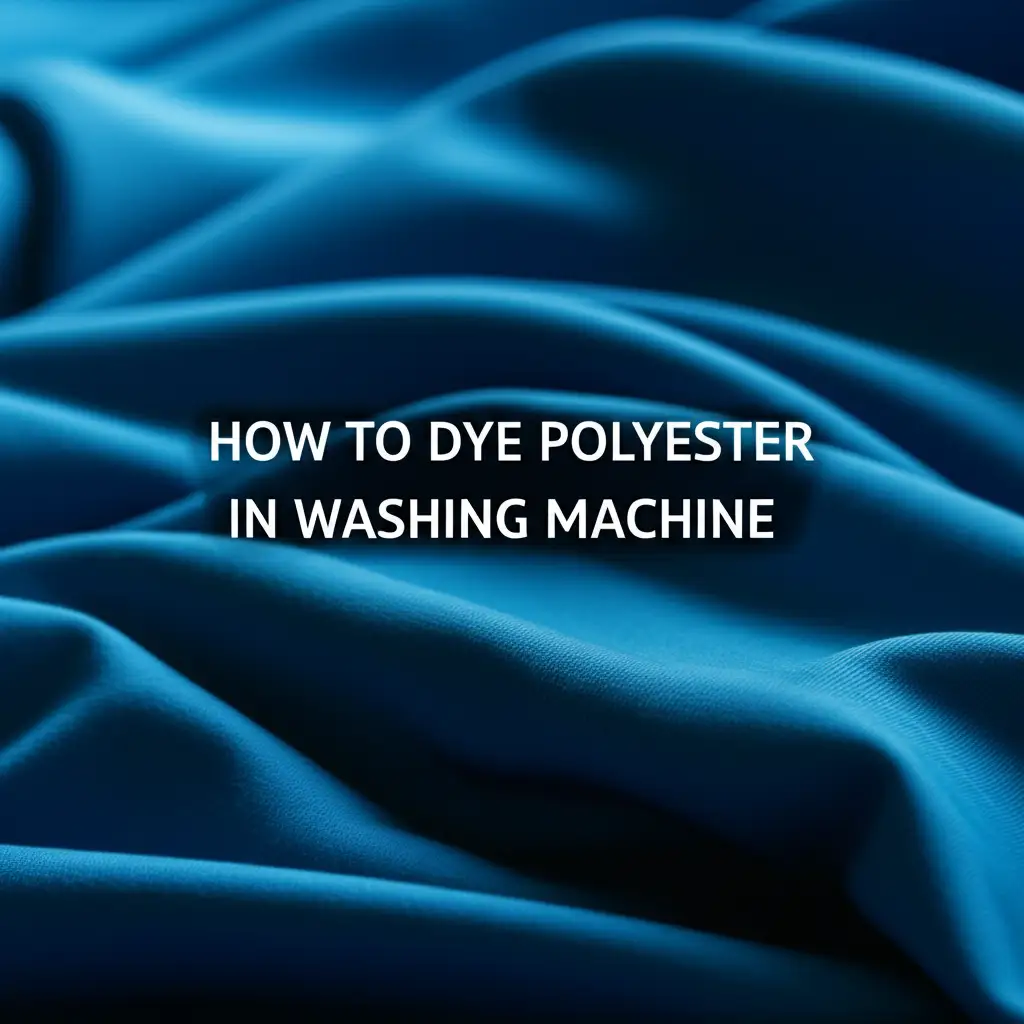 Learn how to dye polyester in a washing machine with our simple guide. Achieve vibrant color on synthetic fabrics at home easily and effectively.