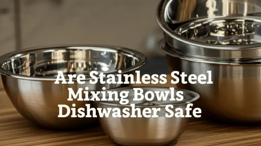 Are Stainless Steel Mixing Bowls Dishwasher Safe