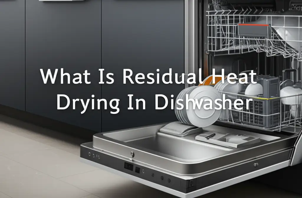 Discover how residual heat drying in dishwashers efficiently dries dishes using leftover heat, saving energy. Learn its benefits, drawbacks, and tips for best results.