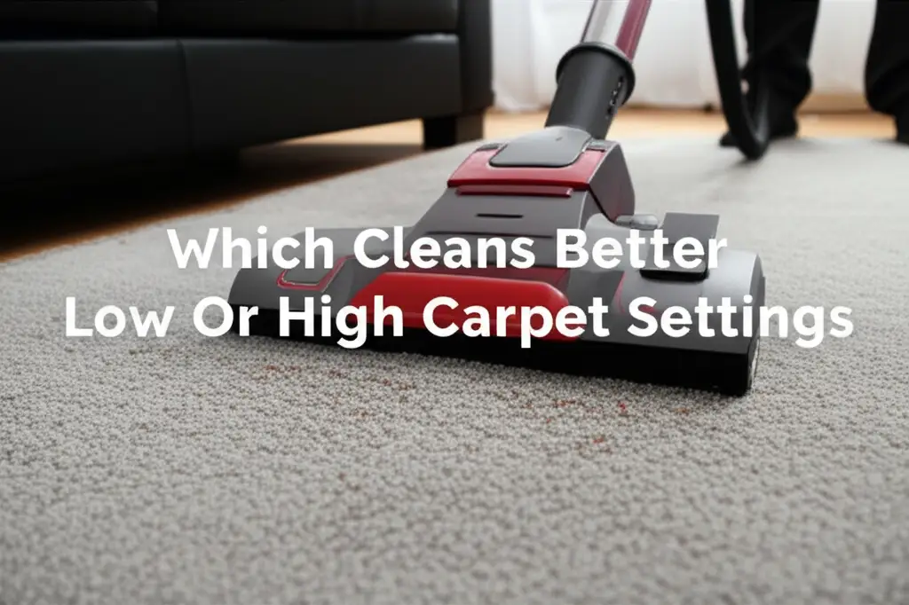 Discover if low or high carpet settings clean better. Learn optimal vacuum and cleaner settings for deep cleaning without damaging your carpets.