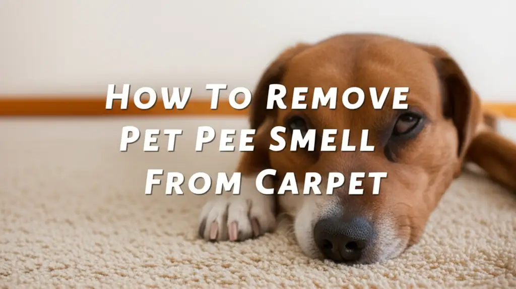 Discover how to effectively remove pet pee smell from carpet with expert tips. Learn DIY solutions, enzyme cleaners, and prevention strategies for a fresh, clean home.