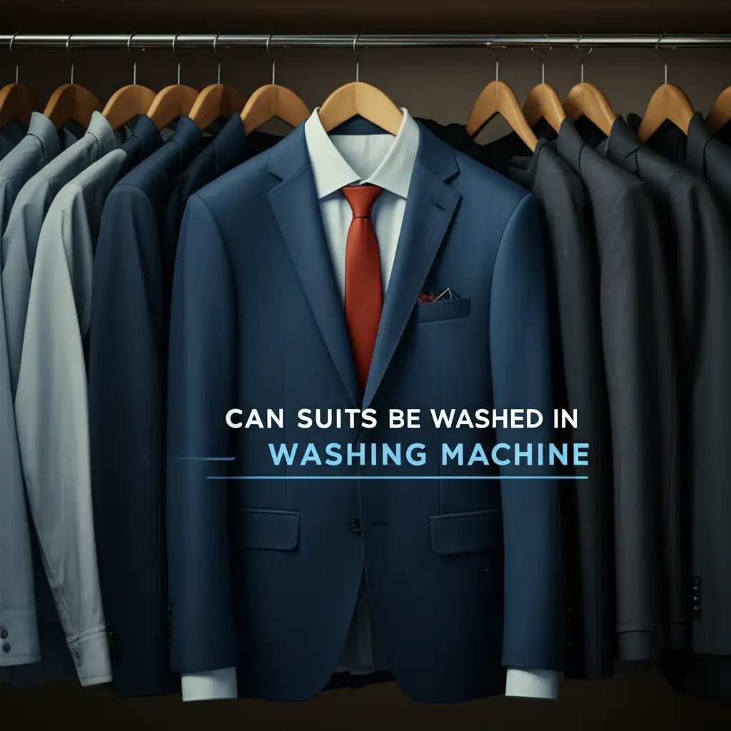 Can Suits Be Washed In Washing Machine