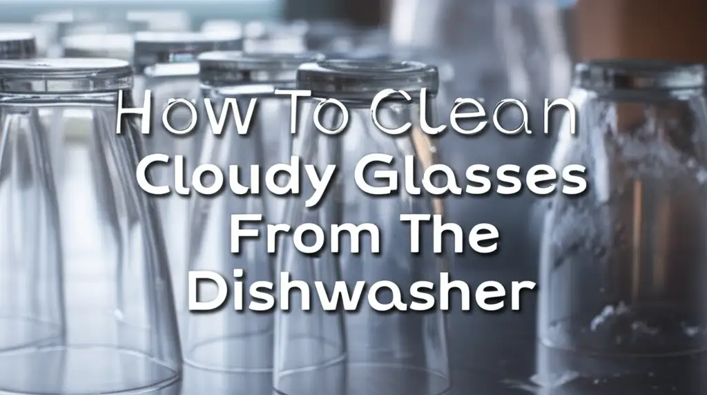 Discover how to effectively clean cloudy glasses from your dishwasher. Learn to differentiate etching from hard water spots and prevent future cloudiness for sparkling glassware.