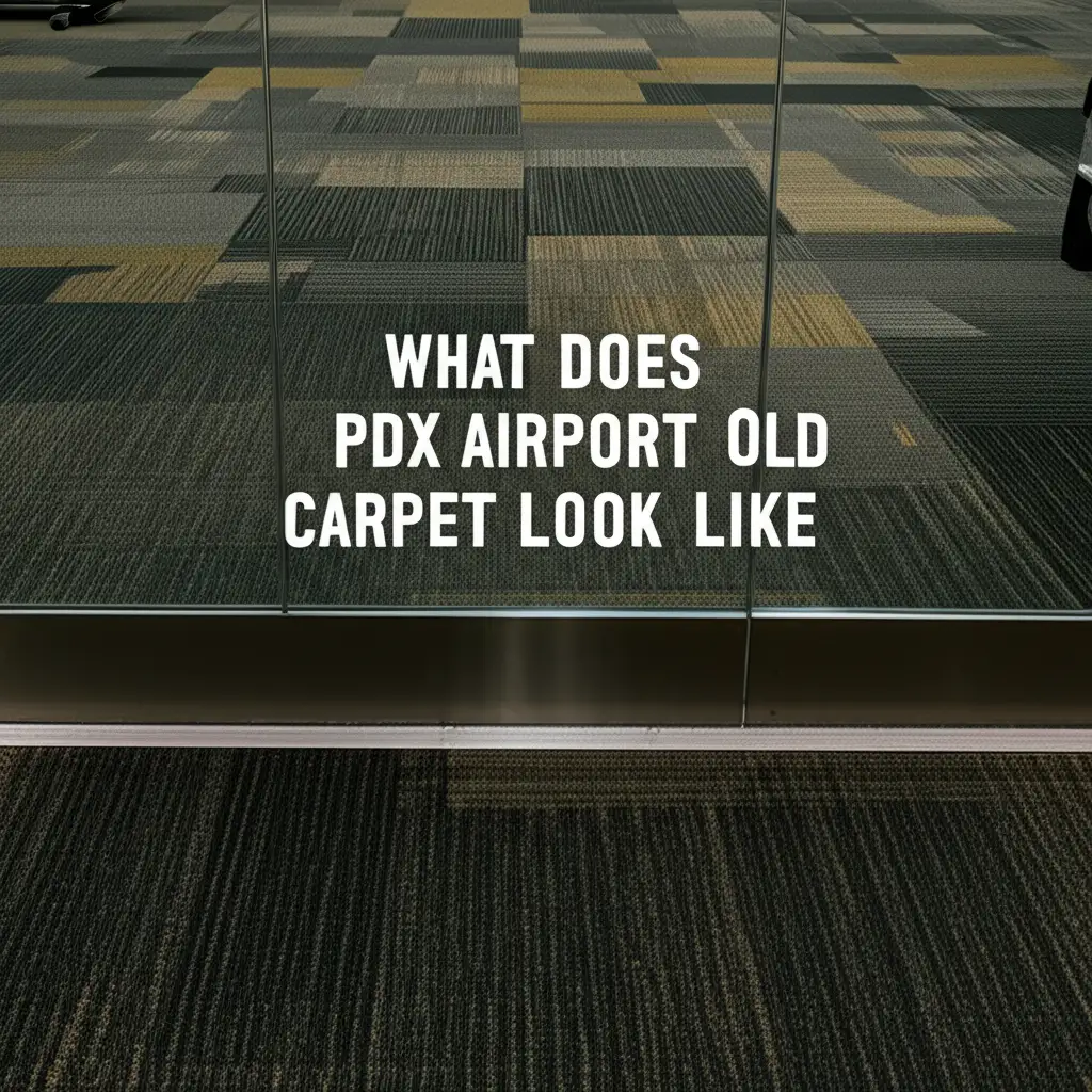 Discover the unique look of the old PDX Airport carpet, its iconic design, colors, and why it became a beloved symbol of Portland.