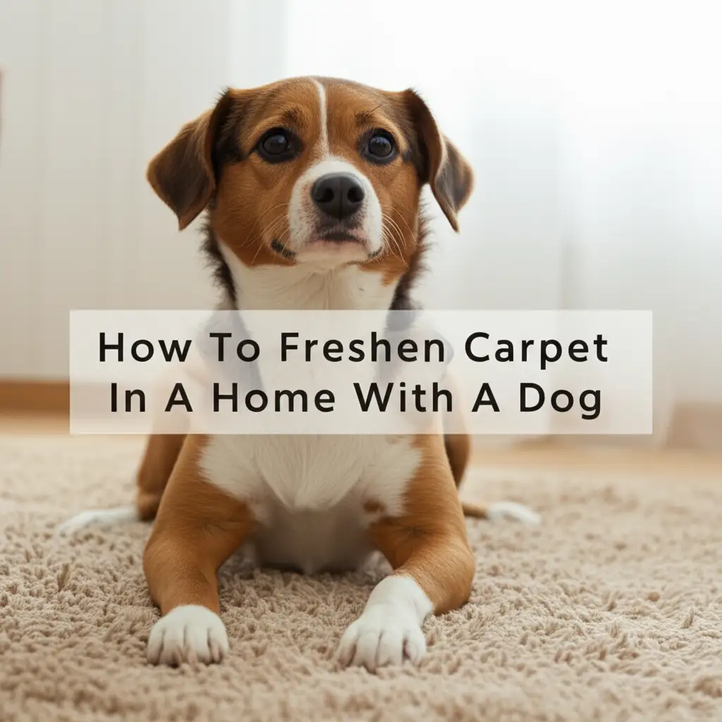 How To Freshen Carpet In A Home With A Dog
