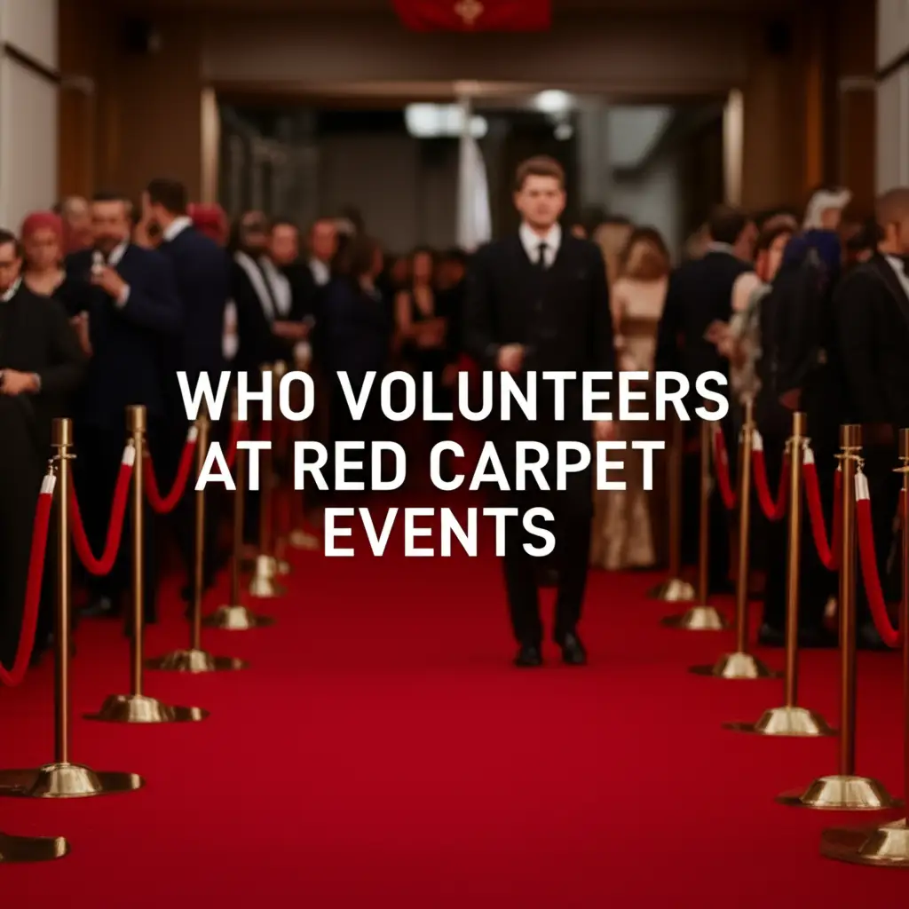 Discover who volunteers at red carpet events, their vital roles, and how to join the glamour behind the scenes.