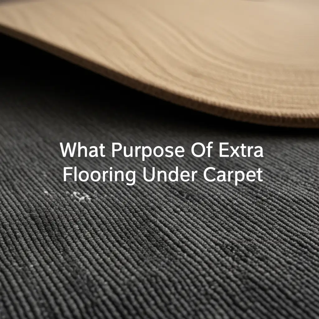 What Purpose Of Extra Flooring Under Carpet