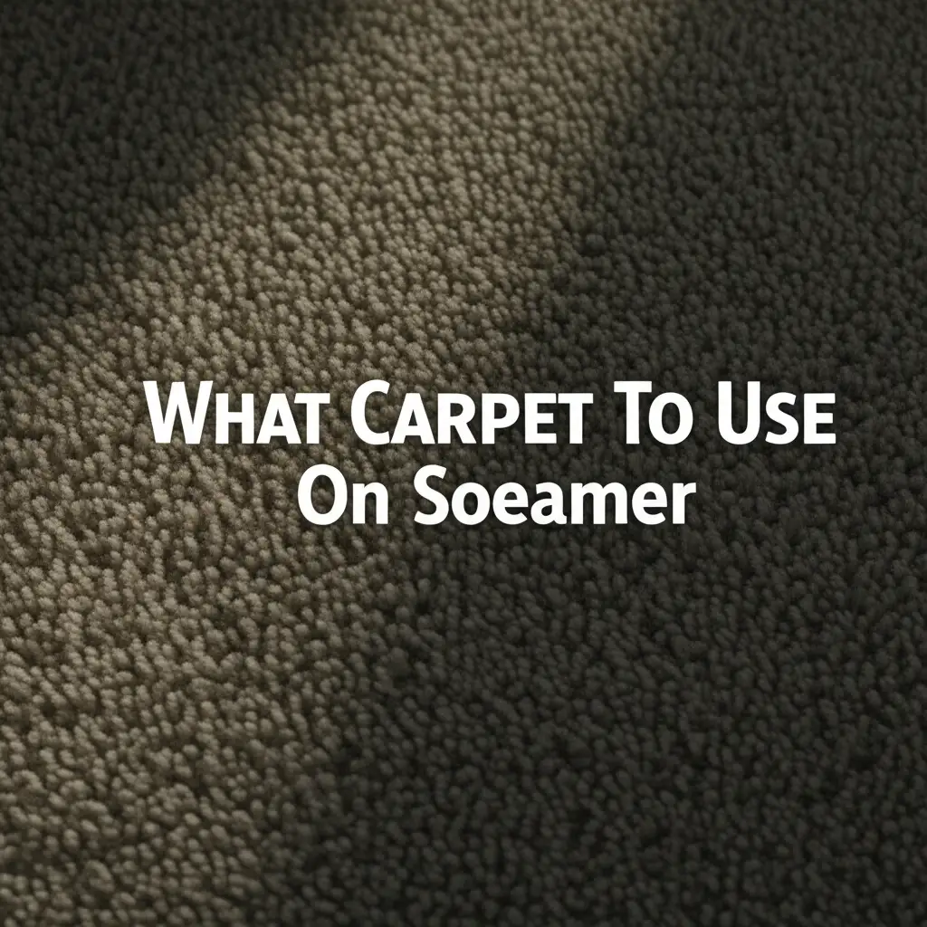 Unlock the secrets to choosing the perfect carpet for your Soeamer. Learn about materials, durability, and comfort for an ideal experience.