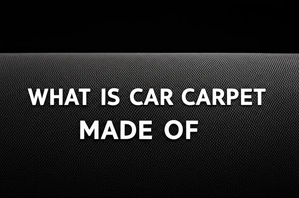 Discover what car carpet is made of, from durable materials like nylon and polypropylene, to its unique construction and maintenance tips.