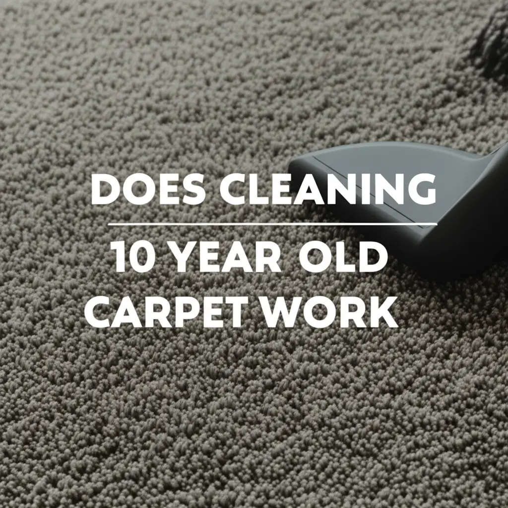 Discover if cleaning 10 year old carpet works. Learn effective methods, what to expect, and how to restore your aged carpets, saving money on replacement.